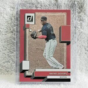 3/$25 Mint 2022 Panini Donruss Rafael Devers Red L.P. 0452/2022 MLB Card 224!!